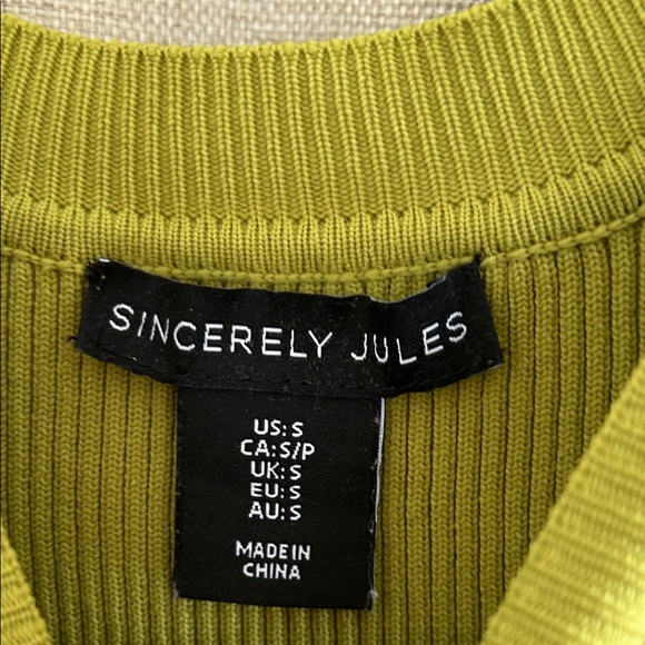 Ribbed crop Top - Picture 2 of 5